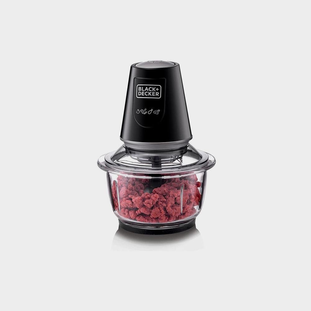 Vertical Glass Chopper/Mincer Glass Bowl Capacity With Removable Four Blade System Imagen 3