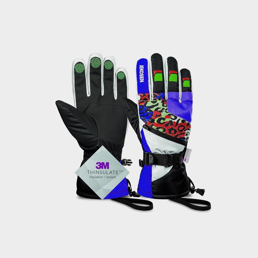 JEKOSEN Ski Gloves Waterproof Touchscreen Snowboard Gloves Winter Keep Warm Gloves Imagen 3